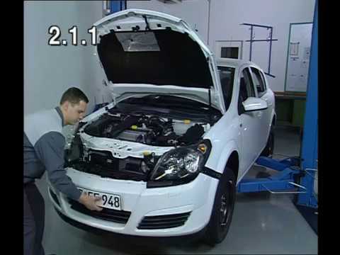 Front Bumper Removal Opel Astra H