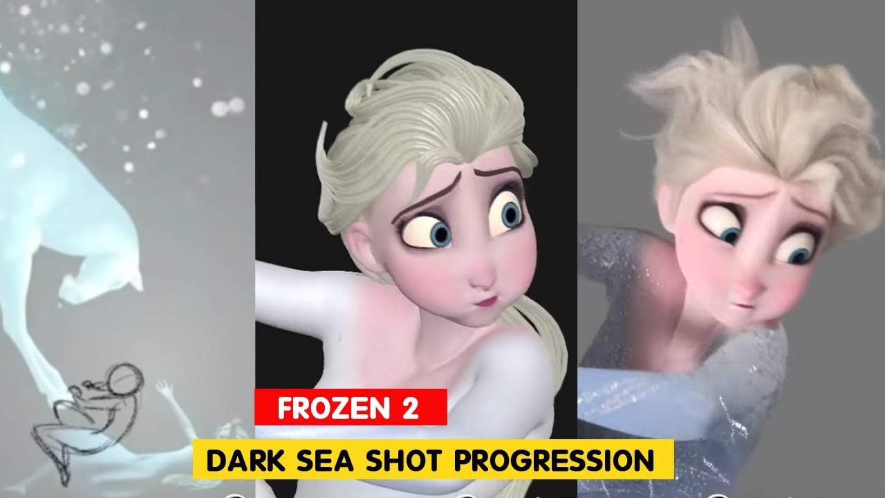 Frozen 2 | Dark Sea Shot Progression | Pedro Daniel Garcia |@3DAnimationInternships