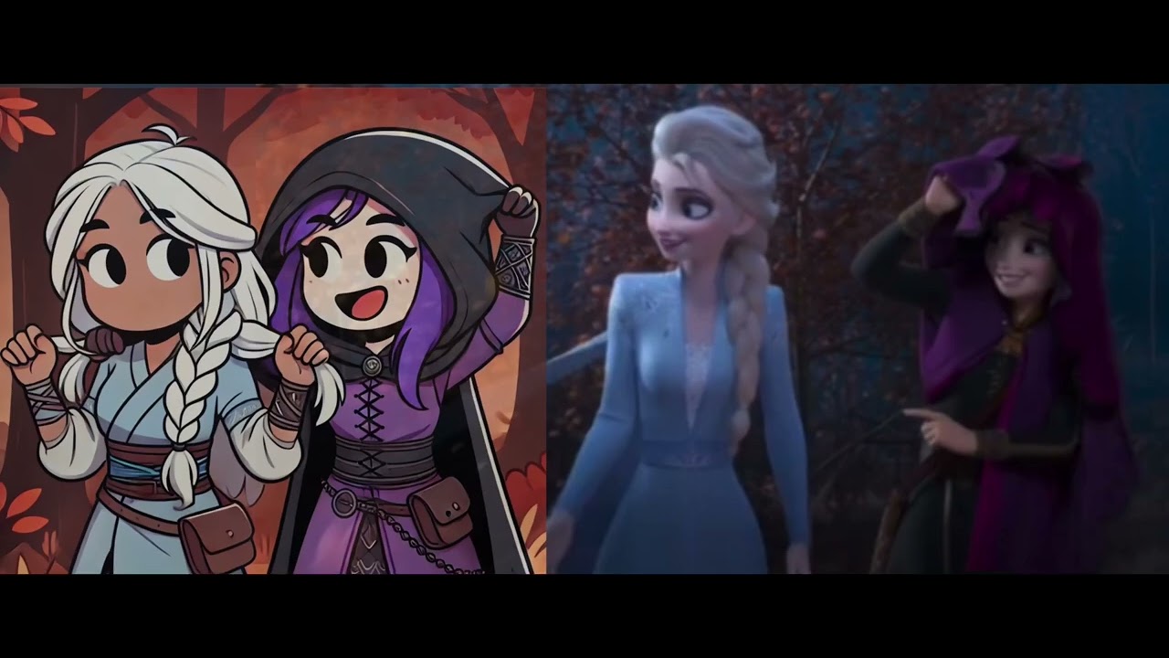 Frozen 2 Elsa funny Drawing memes  Try not To laugh  || 2
