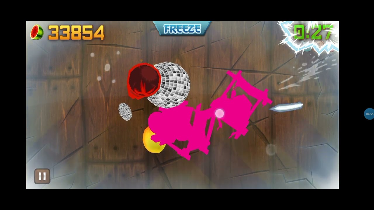 Fruit Ninja Crazy Disco full gameplay Arcade mode
