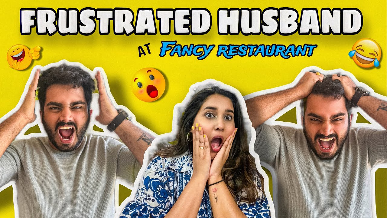 FRUSTRATED HUSBAND 😱 | FANCY RESTAURANT LO CHINTU CHIRAKU 😂 | FUNNIEST VLOG 😂 | NACH ❤️
