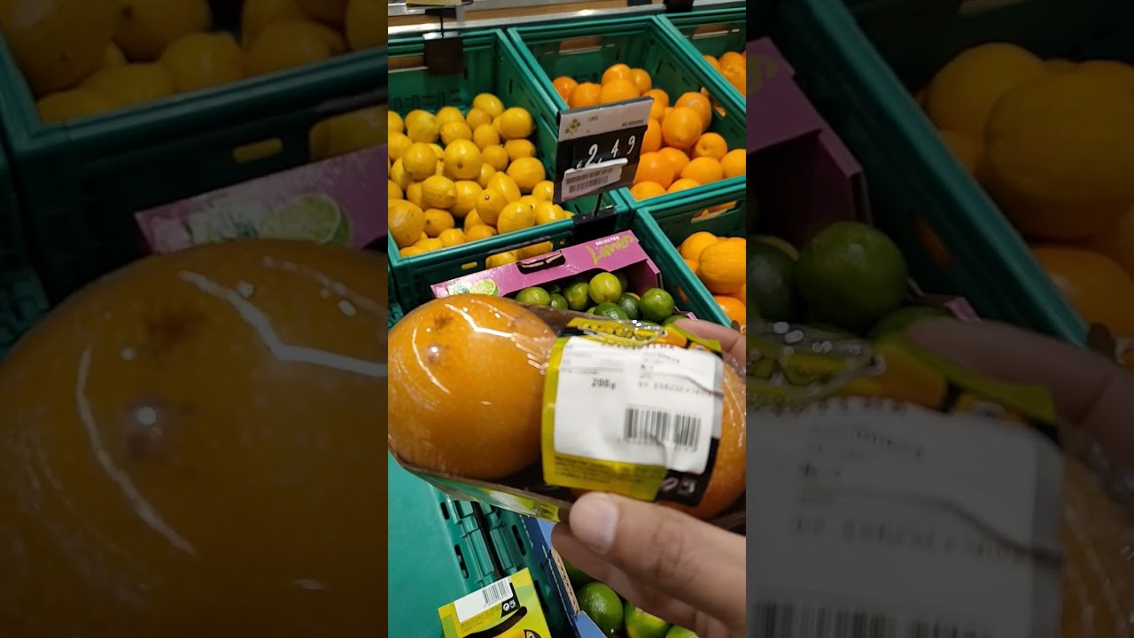 Fruta Latina cara en Europa.