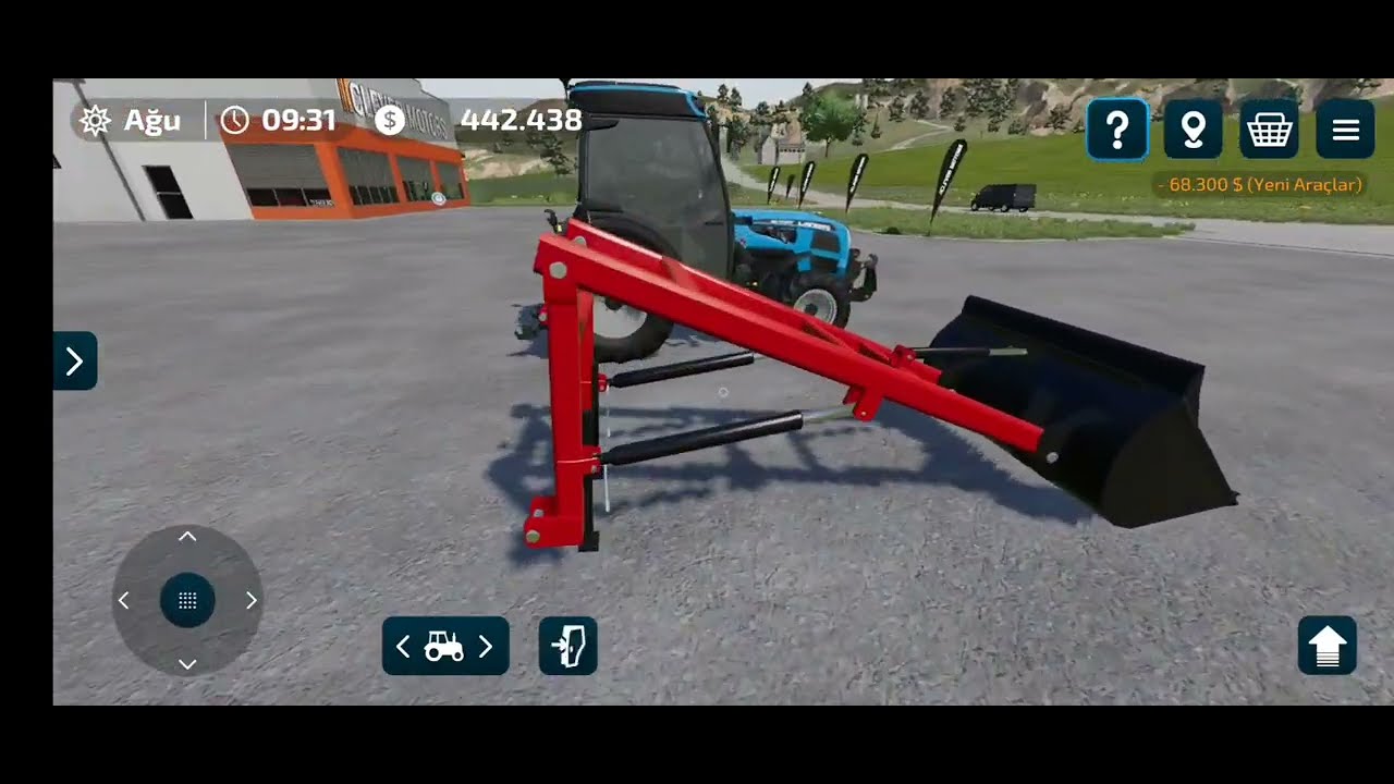 FS 23 TRAKTÖR ARKASI KEPÇE MODU