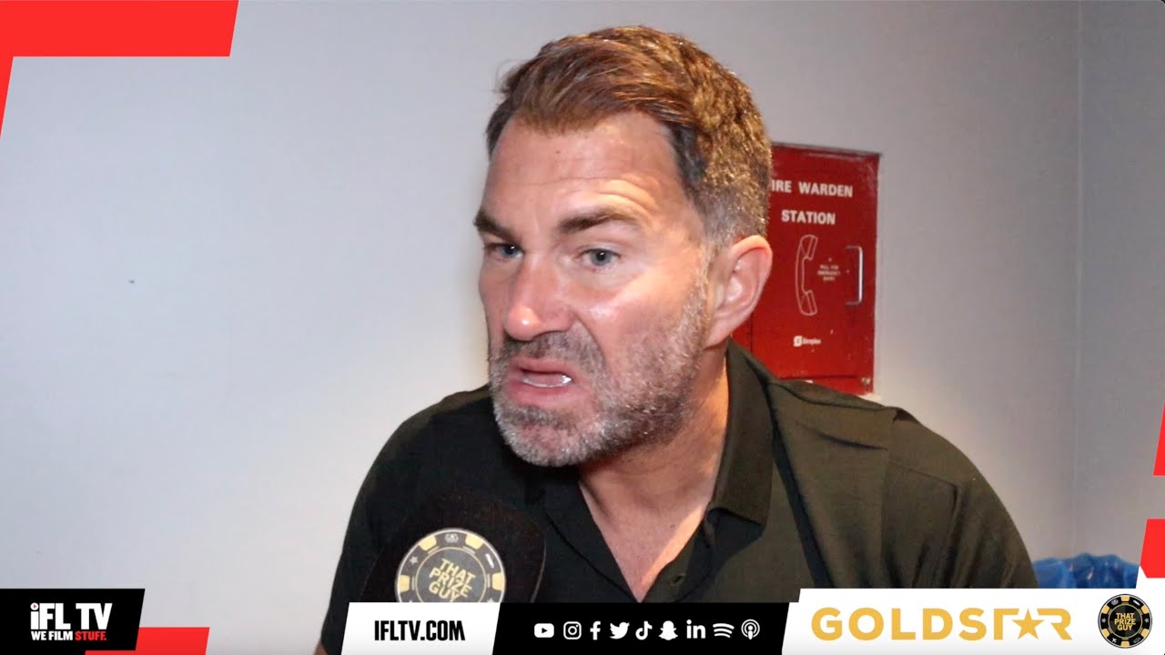 'F***S WITH HIS HEAD, I DON'T LIKE IT..'- EDDIE HEARN BRUTALLY HONEST ON CARL FROCH & ANTHONY JOSHUA