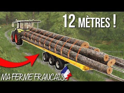 FS19 | Ma ferme Française 🚜🇫🇷 #15 - Le plateau idéal pour le bois !!! 🌲👌