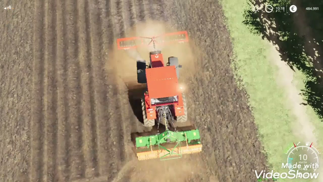FS19 TÜMOSAN 8095 ALABORA (ROTİL) ÇEKİMİ  || TİMELAPSE.