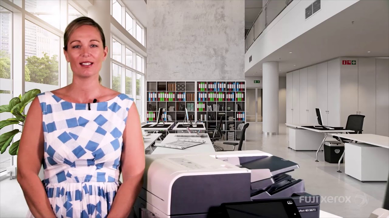 Fuji Xerox Photocopier User Training Video