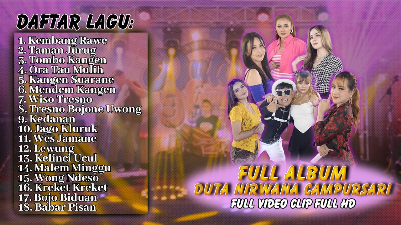 Full Album Duta Nirwana Campursari 2025 | Kembang Rawe - Taman Jurug - Tombo Kangen