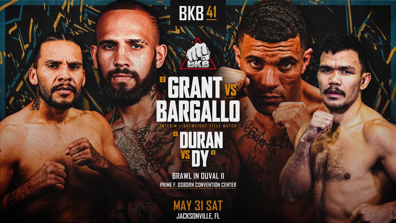 Full Bare Knuckle Show | BKB 41 - Brawl in Duval II | Full Main Card
