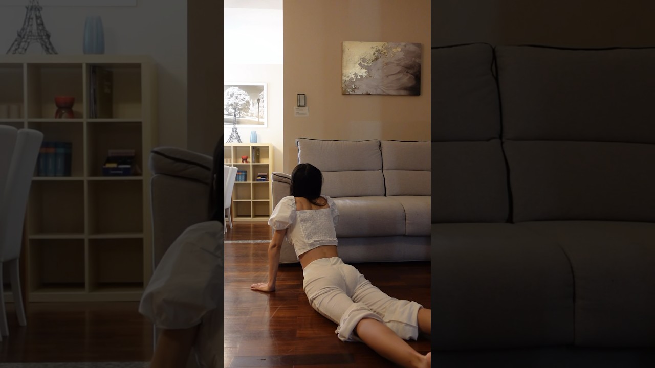 Full body stretch asmr #flexibility #yoga #stretching