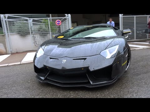 Full Carbon Fiber Lamborghini Aventador LP760-4 - SOUNDS!