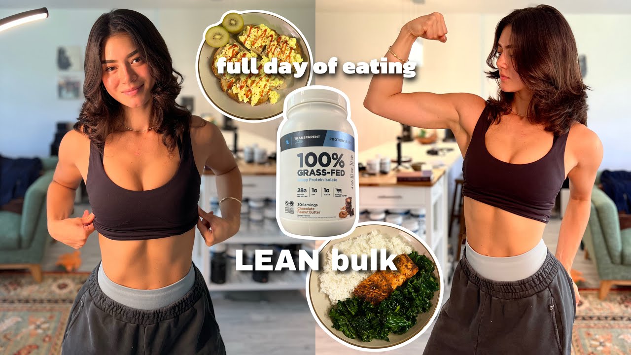 FULL DAY OF EATING (lean bulk edition)