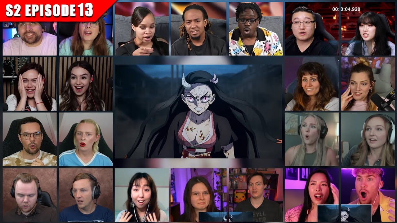 [Full Episode] Demon Slayer: Kimetsu no Yaiba Season 2 Episode 6/13 Reaction Mashup | 鬼滅の刃