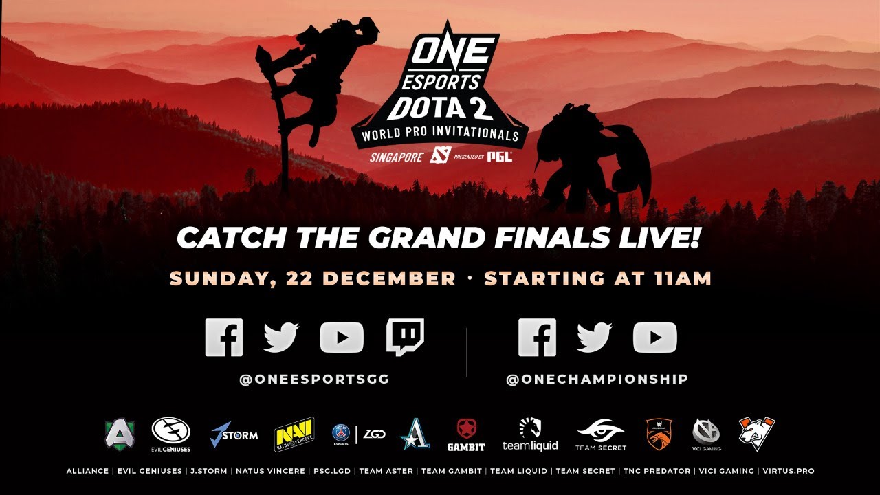 [Full event] ONE Esports Dota 2 Singapore World Pro Invitational Grand Finals
