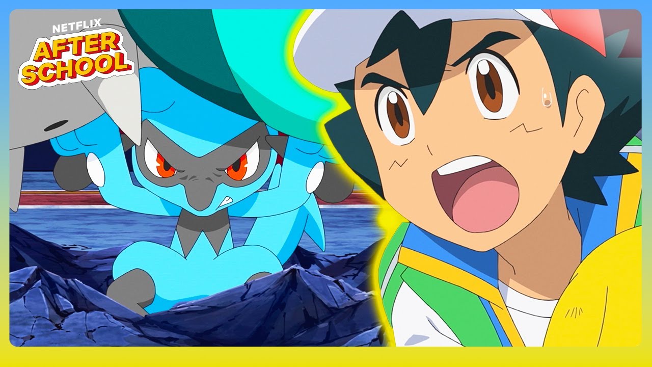 FULL Evolution of Ash’s Lucario | Pokémon Journeys | Netflix Family