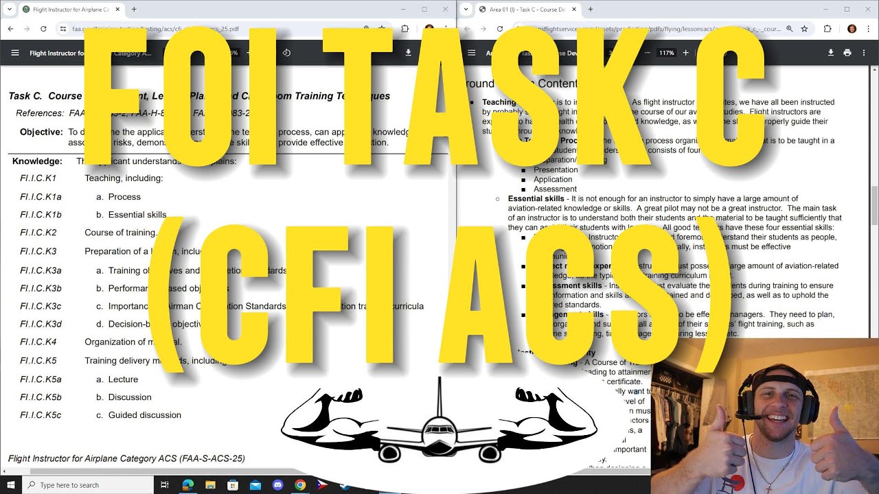 Full Guide Task C FOI! (CFI ACS)