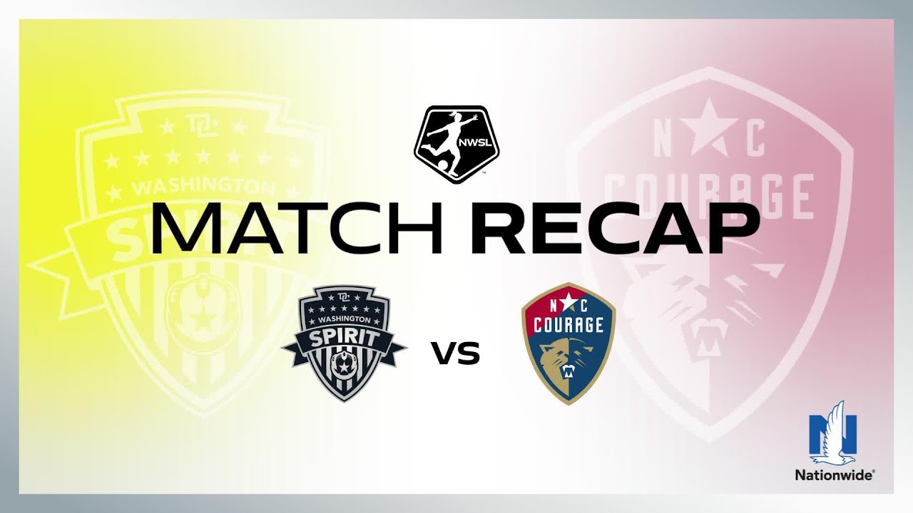 FULL HIGHLIGHTS | Washington Spirit vs. North Carolina Courage - Game Highlights
