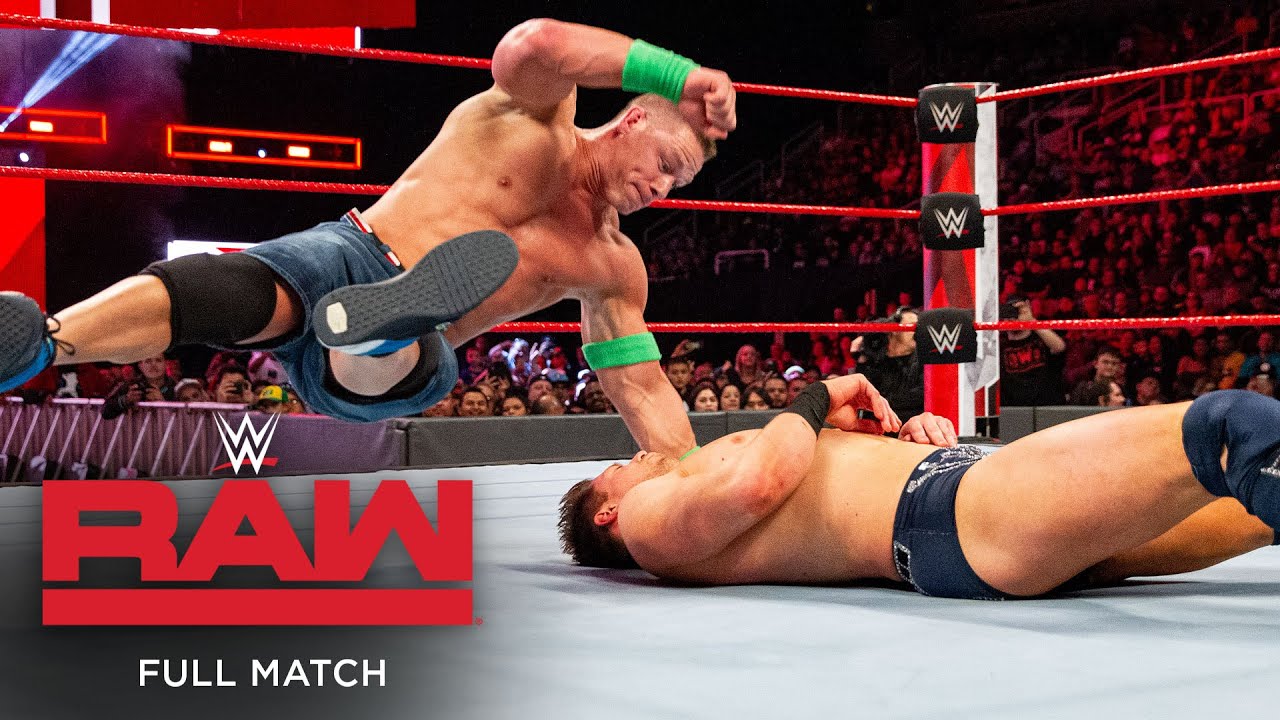 FULL MATCH - John Cena vs. The Miz: Raw, Feb. 12, 2018