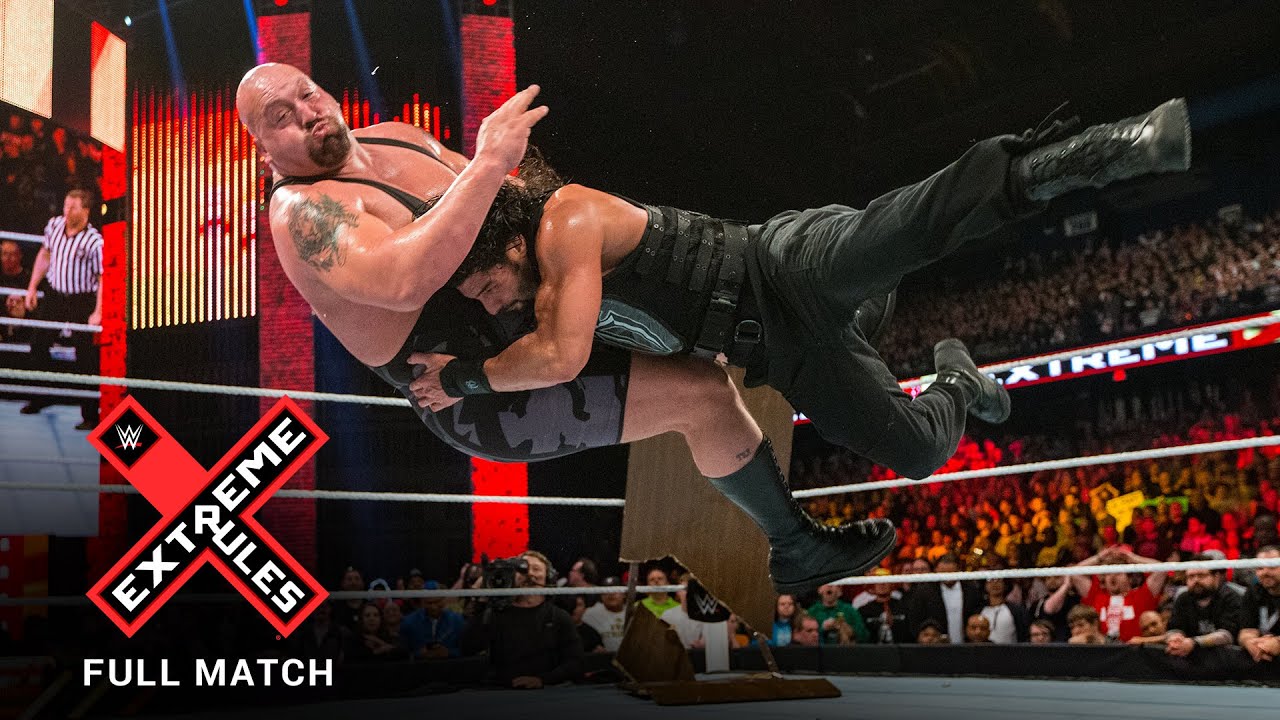FULL MATCH - Roman Reigns vs. Big Show – Last Man Standing Match: WWE Extreme Rules 2015