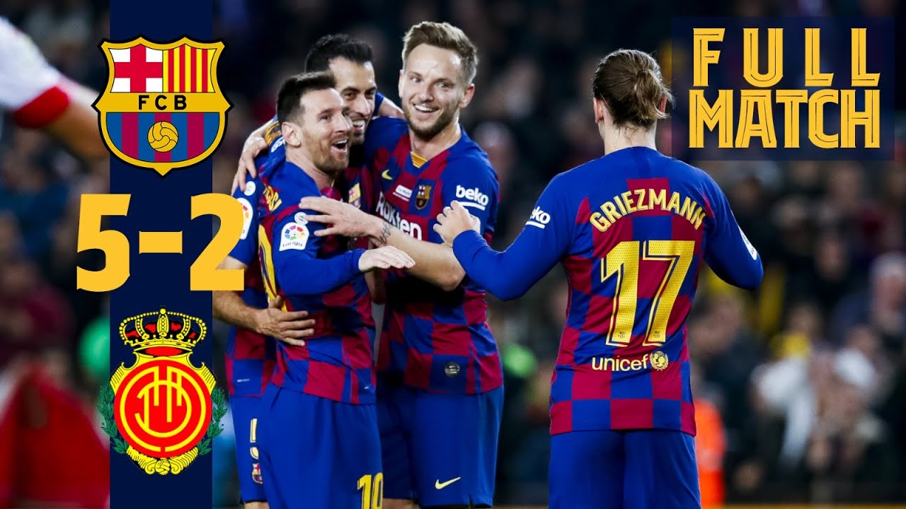 FULL MATCH: Barça 5-2 Mallorca (2019/2020)