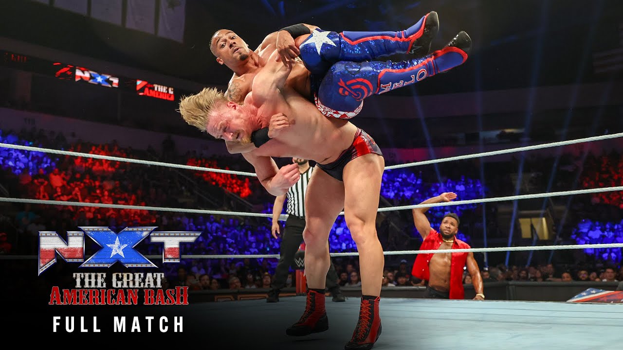 FULL MATCH: Carmelo Hayes vs. Ilja Dragunov — NXT Championship Match: NXT Great American Bash 2023