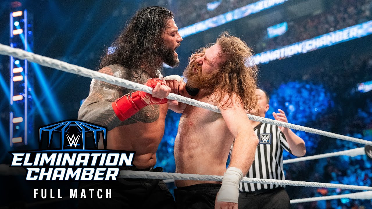 FULL MATCH: Roman Reigns vs. Sami Zayn — Undisputed WWE Universal Title: Elimination Chamber 2023
