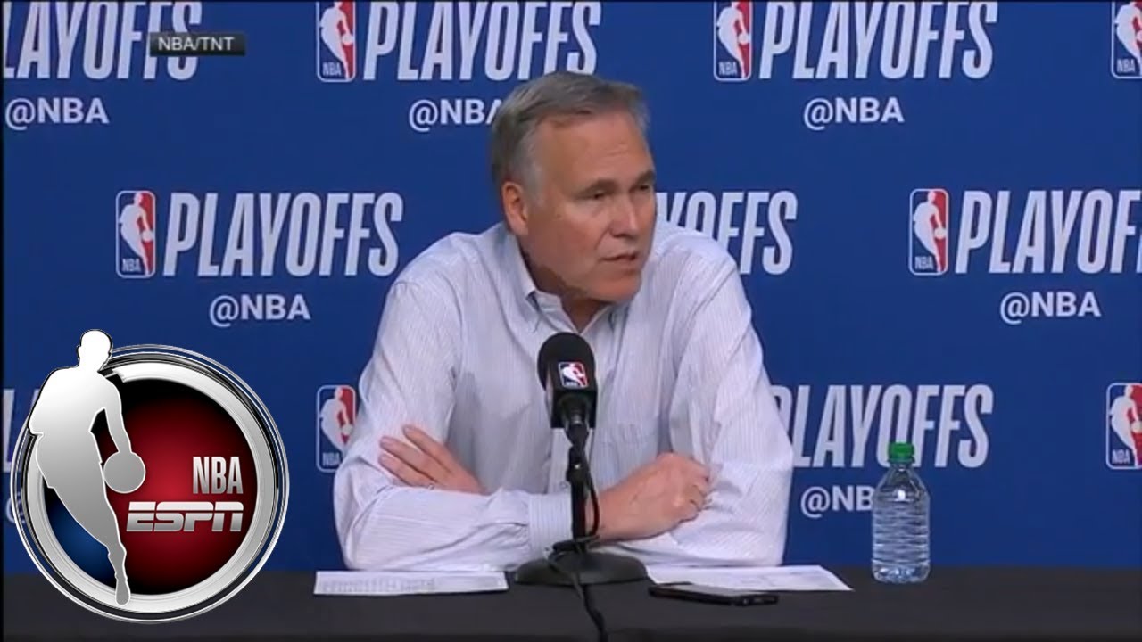 [FULL] Mike D'Antoni news conference after Rockets-Jazz Game 4 | NBA on ESPN