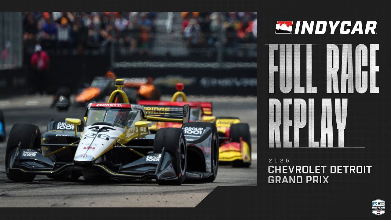Full Race | 2025 Chevrolet Detroit Grand Prix | INDYCAR SERIES