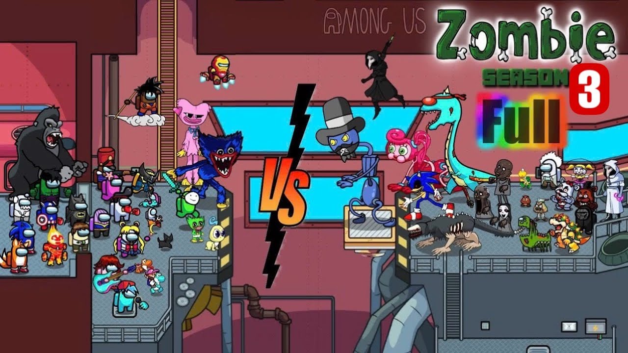 Full Season 3 | Animation Balutoons Among Us Zombies in Airship