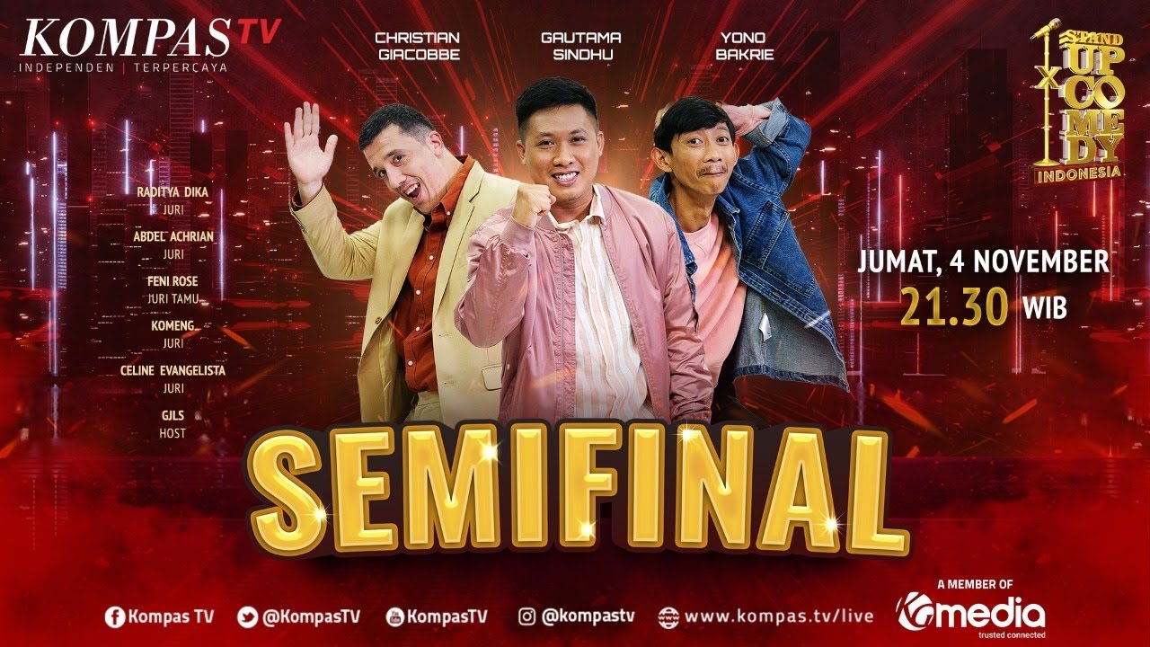 [FULL] SEMIFINAL SUCI X | SHOW 11 - Stand Up Comedy Indonesia KompasTV