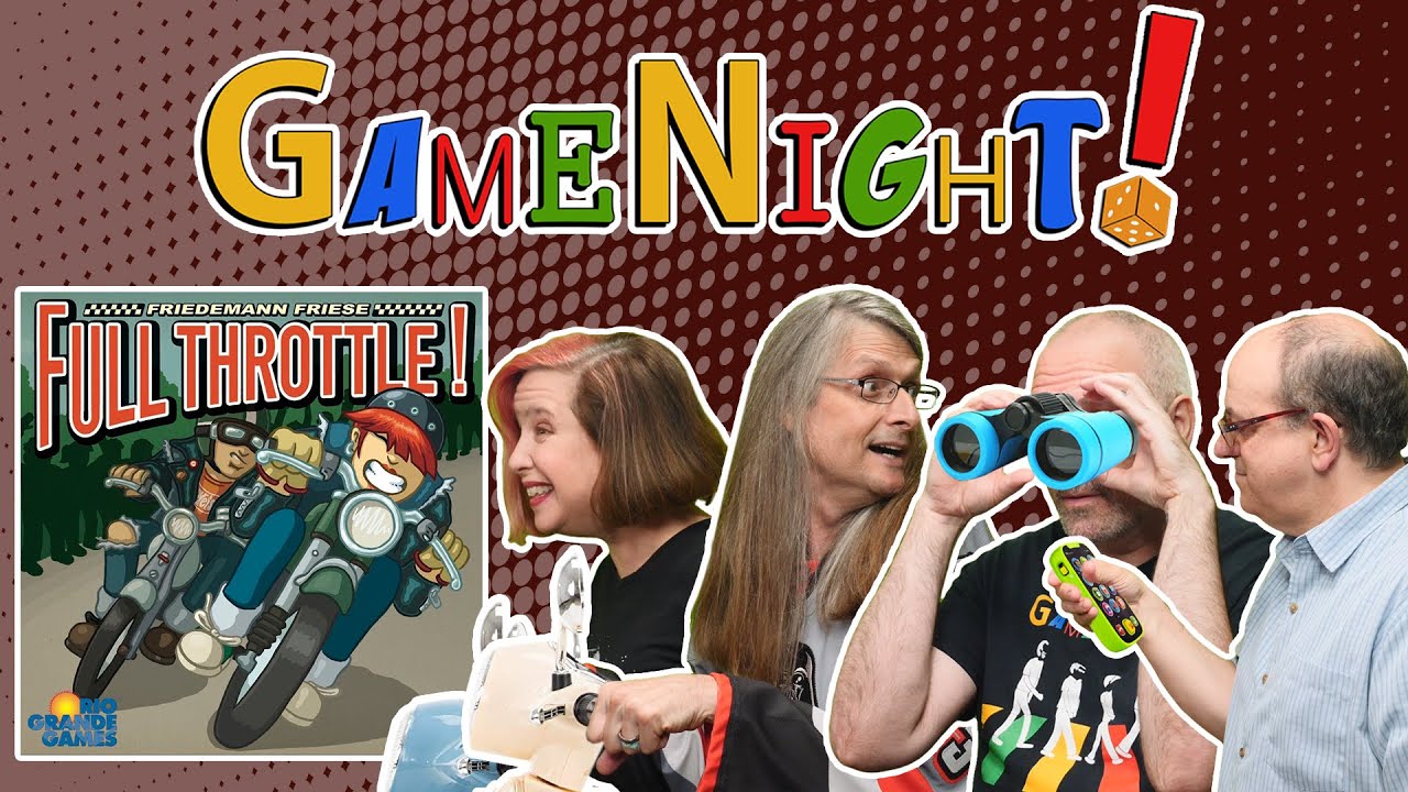 Full Throttle! (Frisiert!) GameNight! Se9 Ep32 - How to Play and Playthrough
