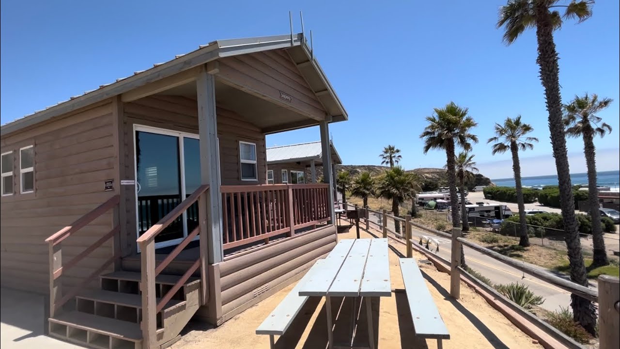 Full tour of Jalama Beach Cabin. Inside and Outside.