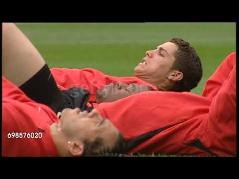 Full training session of Manchester United 2008 #ronaldo #rooney #football