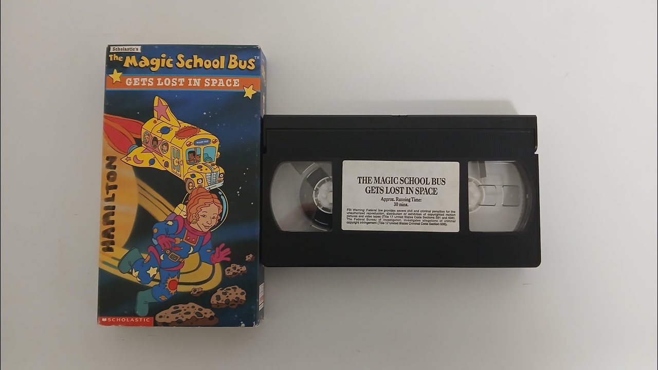 Full VHS The Magic School Bus - Gets Lost in Space