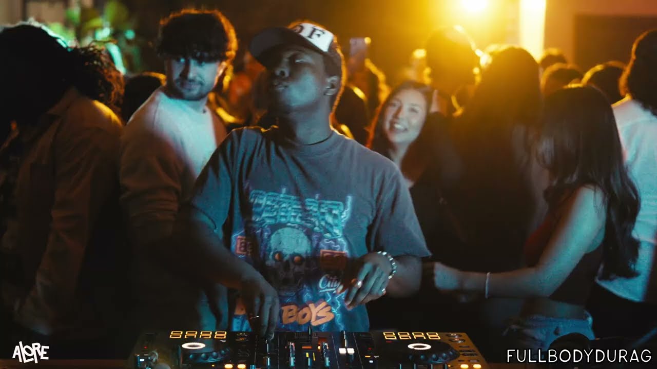 FULLBODYDURAG | ALORE LIVE | Jersey Club at a Coffee Shop