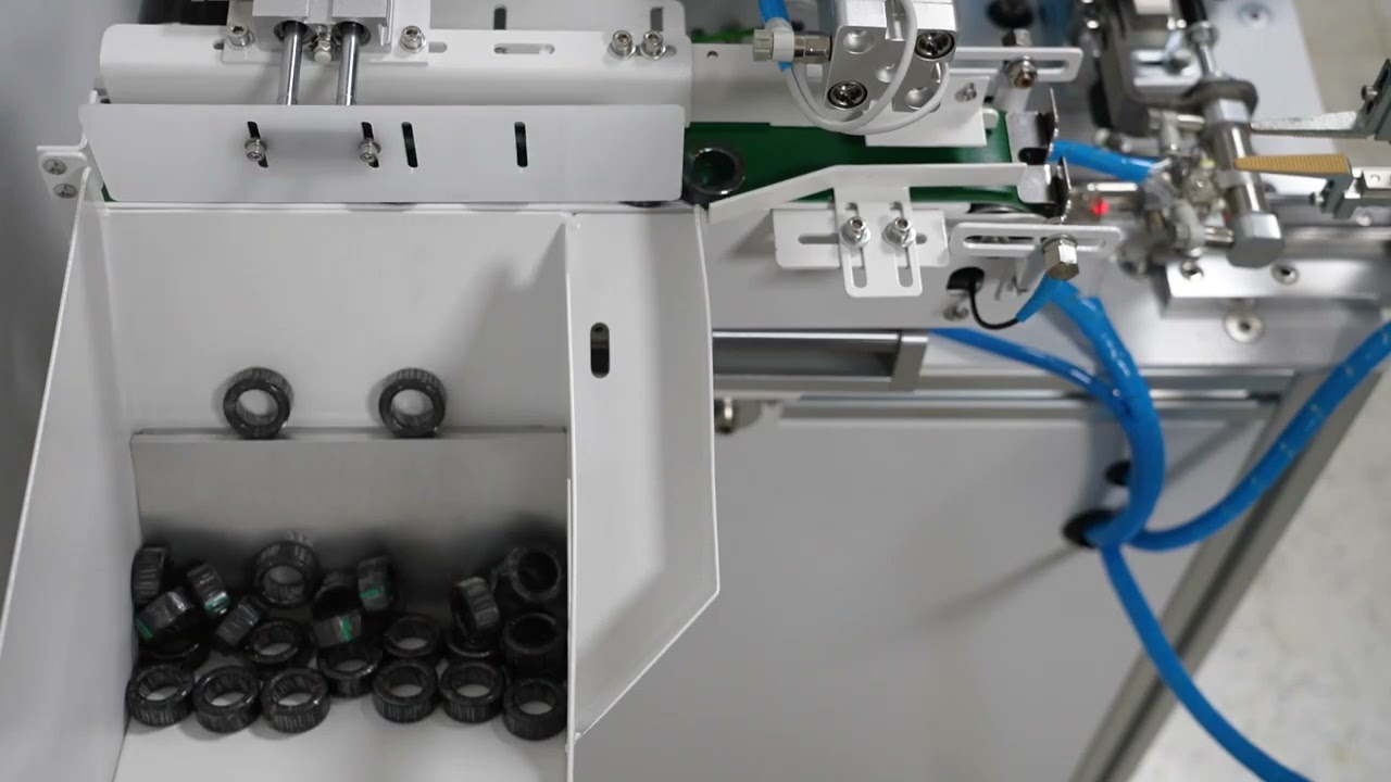 Fully automatic slider type PLC controlled toroidal coil winding machine