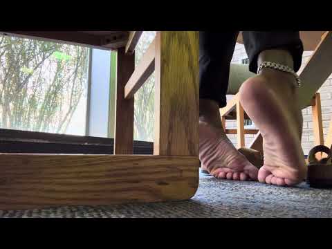 Fully Barefoot soles in Birkenstock Sandals in public