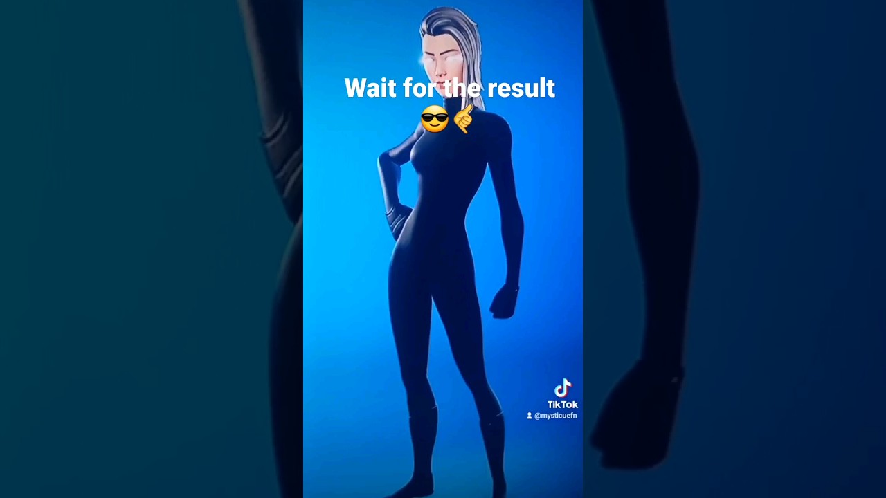 Fully black SUPERHERO skin in Fortnite #fortnite