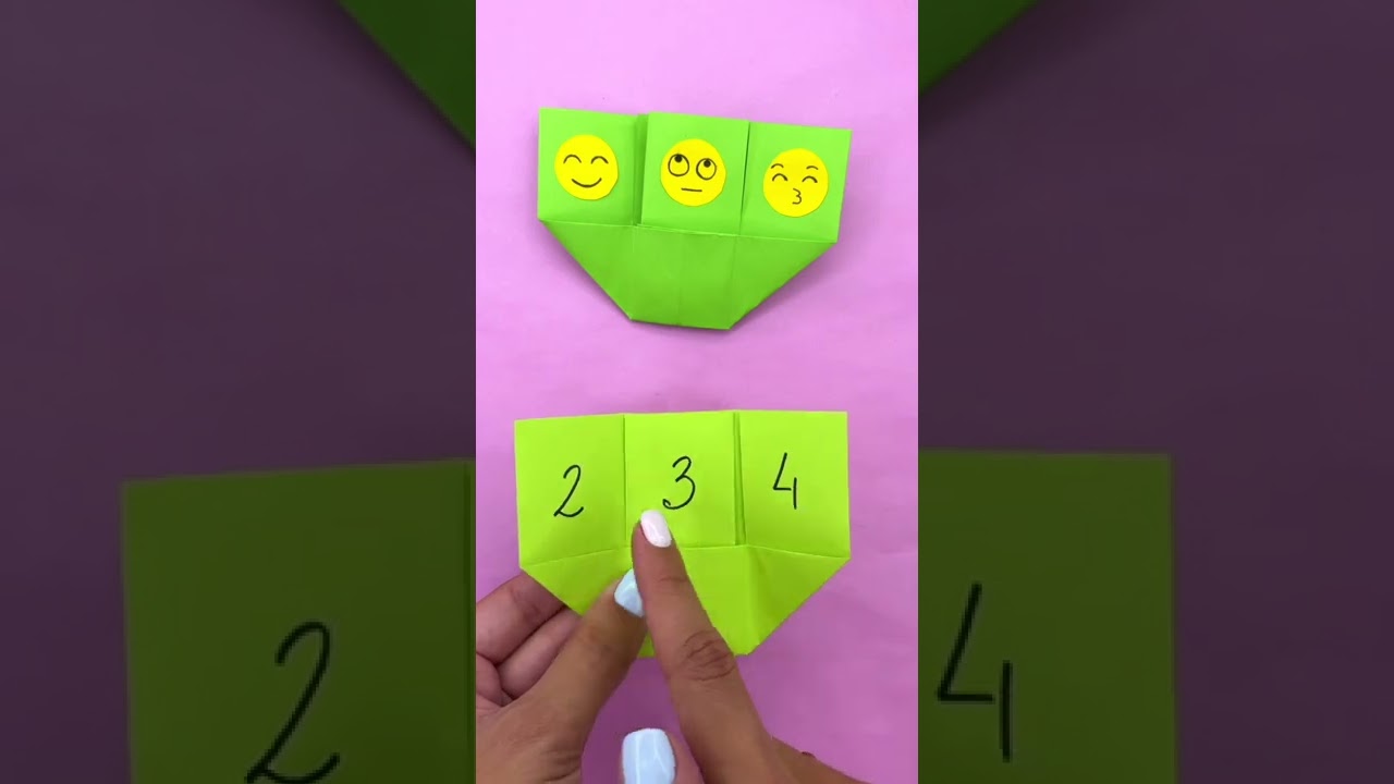 FUN origami MAGIC TRICK [DIY paper trick]