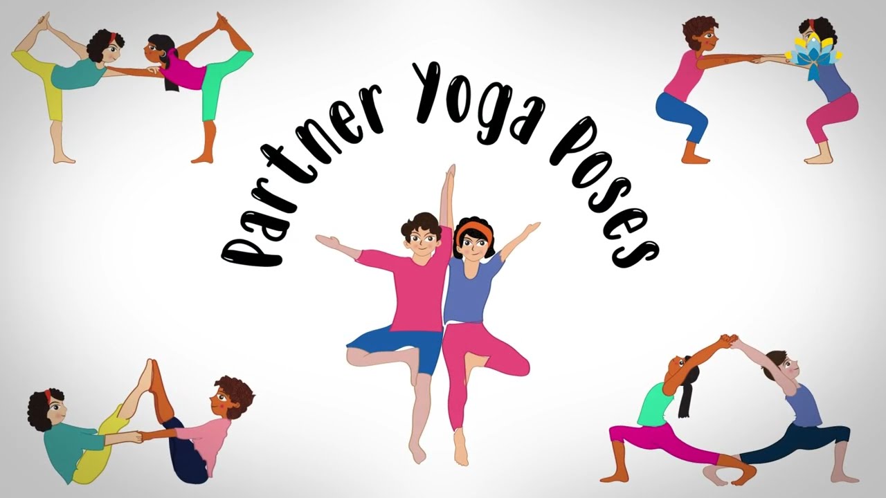 Fun Partner Yoga Poses for Kids | Yoga for Children | Yoga Guppy
