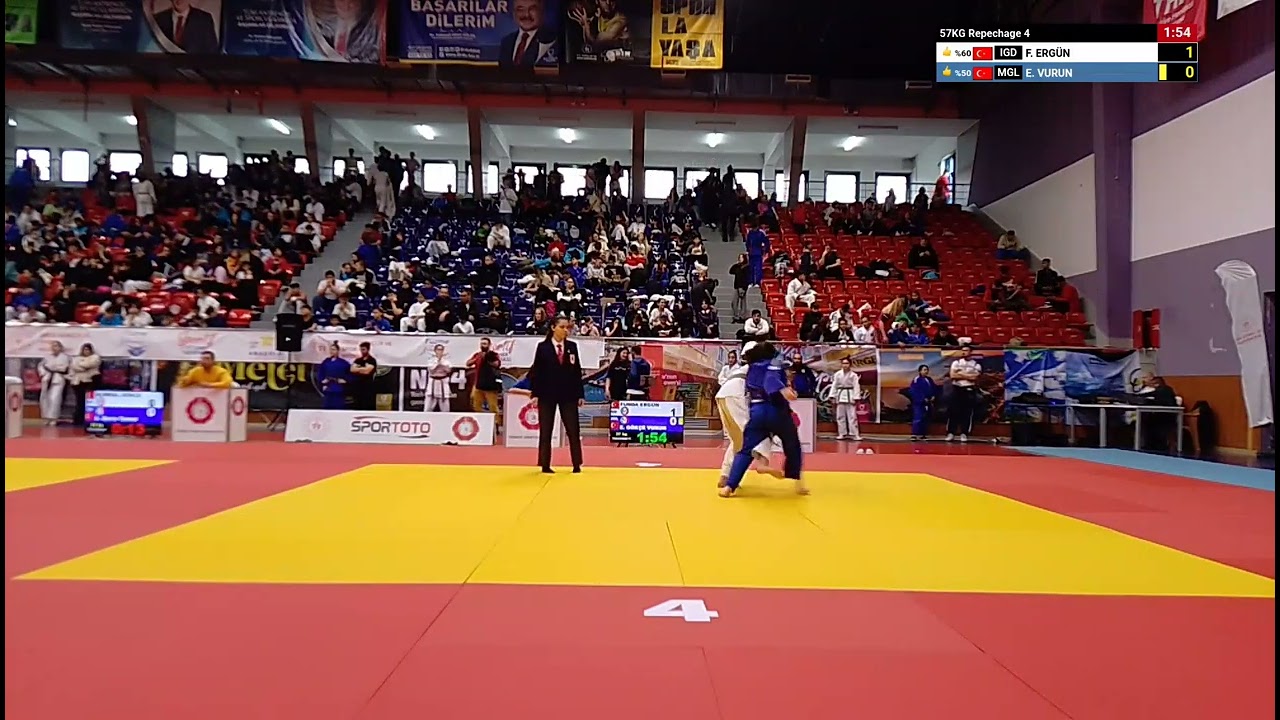 FUNDA ERGÜN - EDA GÖKÇE VURUN 57KG Repechage 4