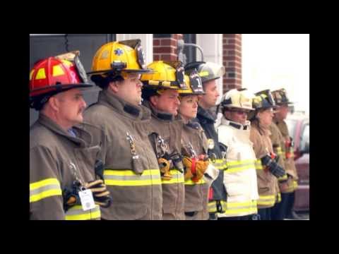 Funeral Procession for Onset Fire Chief Howard Andersen (10-12-13)