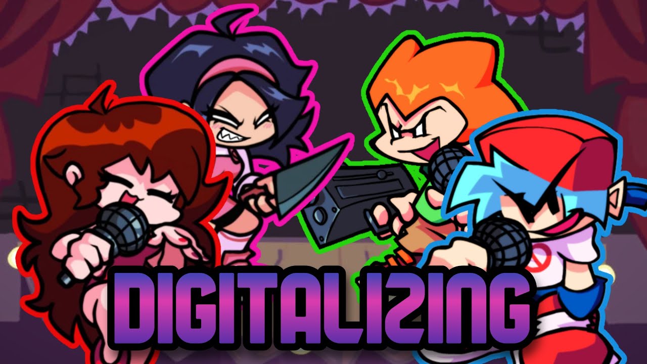 Funktalizing - Digitalizing But It's Nene & GF Vs. Pico & BF | FNF Cover