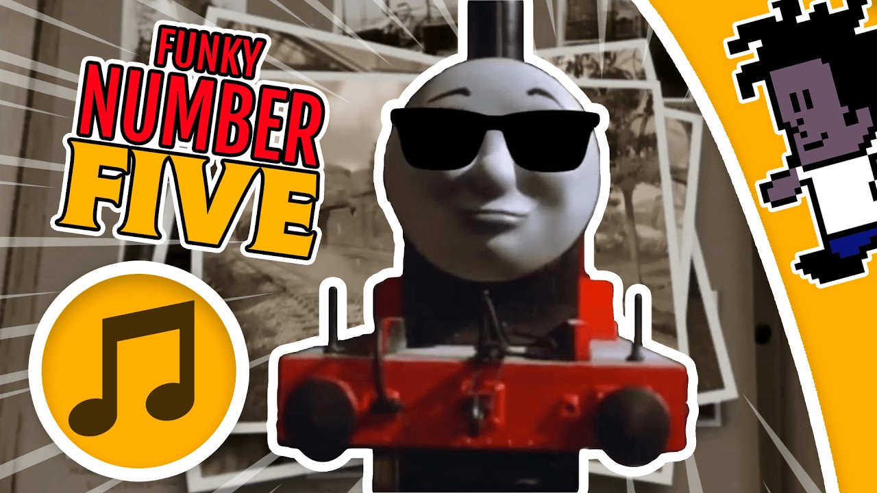 FUNKY NUMBER FIVE | A Thomas & Friends Inspired Original Song (James The Red Engine Tribute)