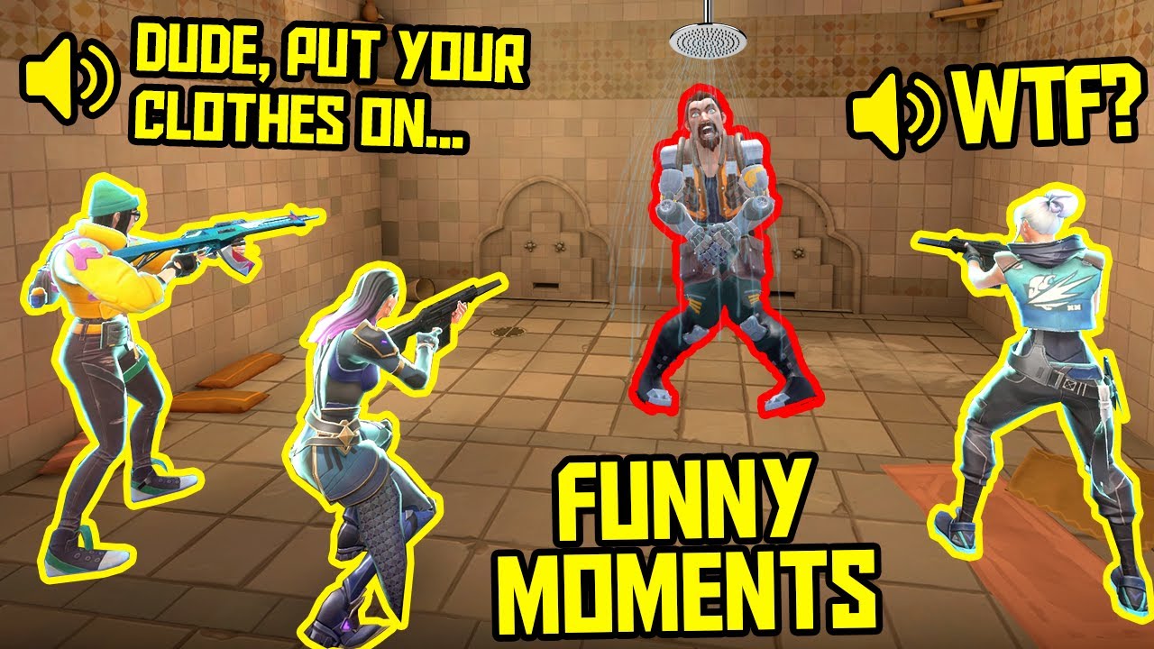 FUNNIEST MOMENTS IN VALORANT #61...