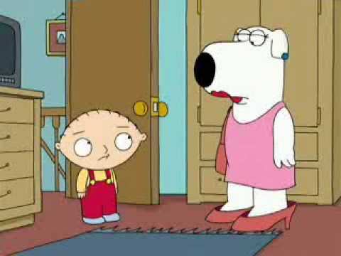 funny family guy brian dress up