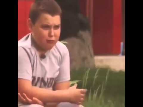 Funny Russian Kid Crying because of Chocolate