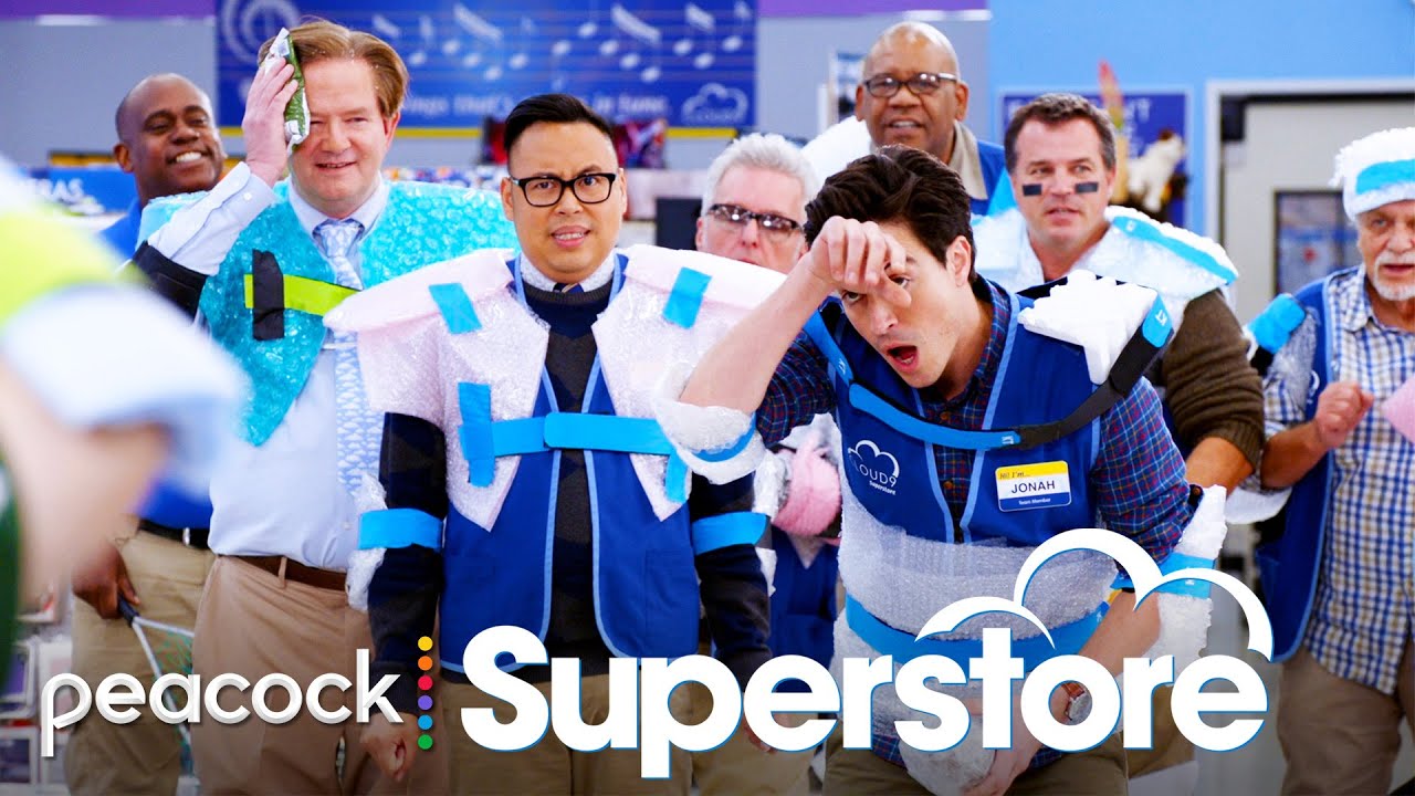 Funny Superstore moments when NO ONE is working - Superstore