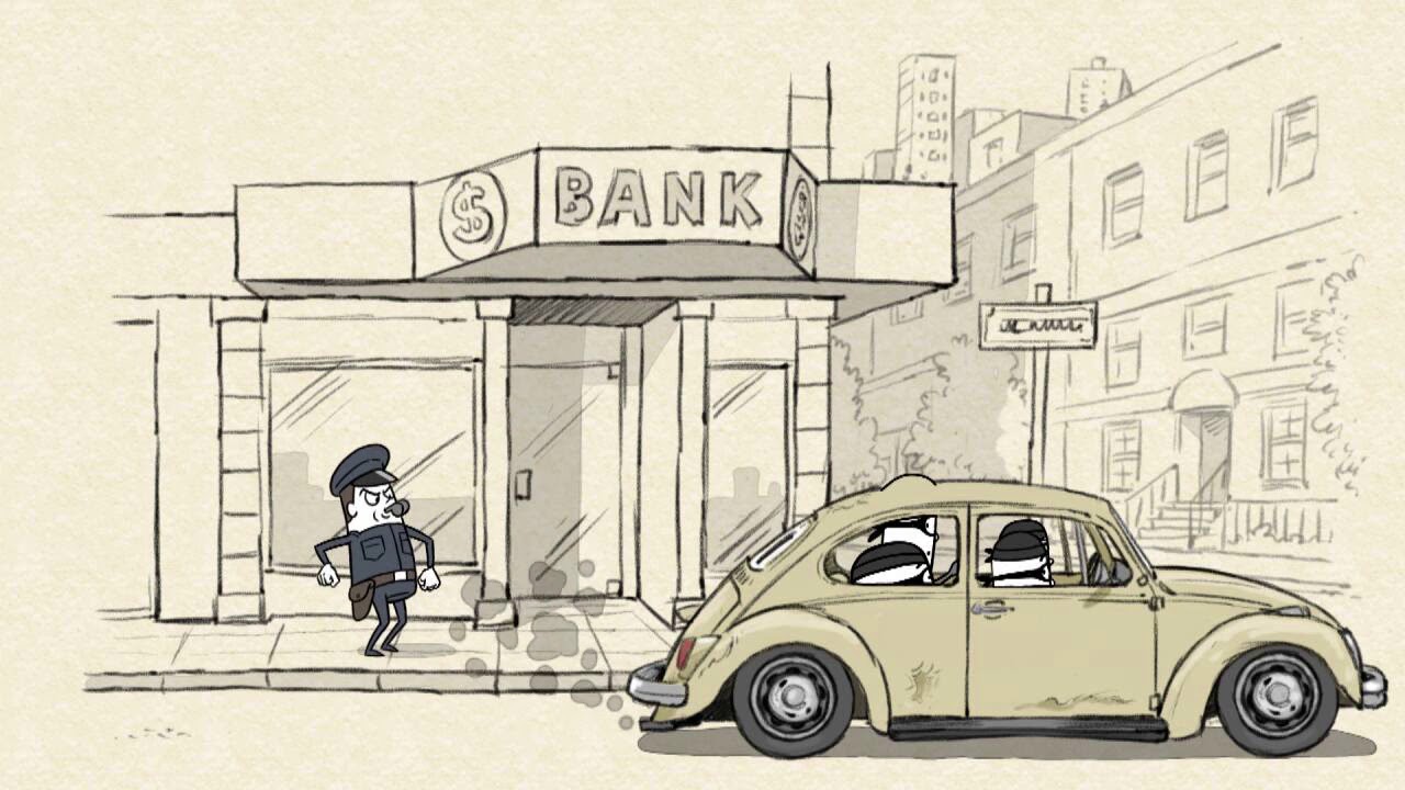 Funny video - 2D animation -  