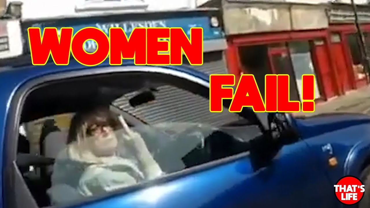 Funny WOMEN FAIL IN TRAFFIC #4 💋 Women Drivers NO Skill | Funny Fails  best of 2024 👠
